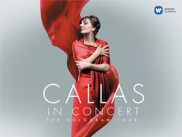 In Concert the Hologram Tour Callas in Concert the Hologram Tour 80.26