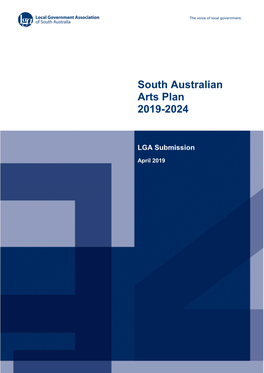 South Australian Arts Plan 2019-2024 LGA Submission
