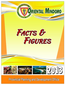 Oriental Mindoro Facts and Figures 2013 Table of Contents