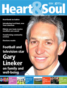 Gary Lineker on Family and Well-Being