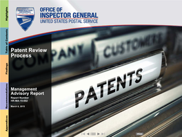 Patent Review Process