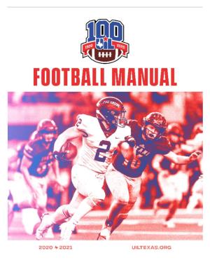 Football Manual 2020-21.Pdf