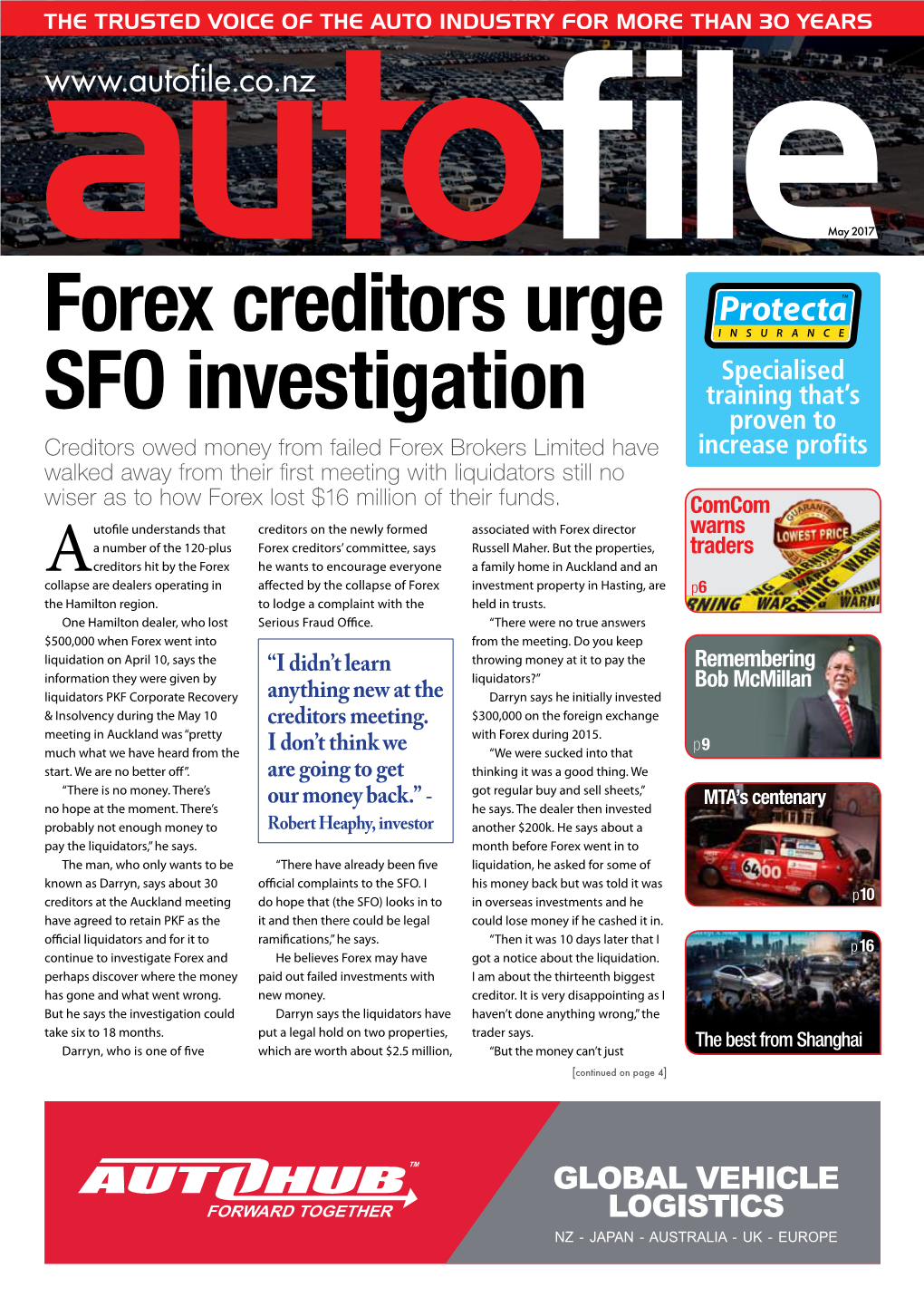 Forex Creditors Urge SFO Investigation