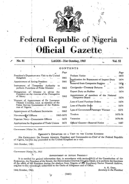 Republic Ofnigeria