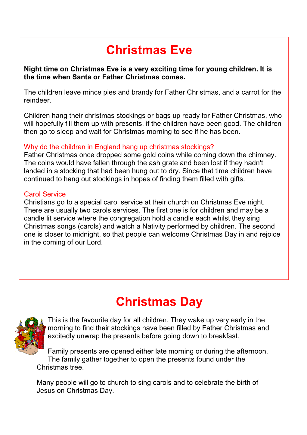 Christmas Traditions 2