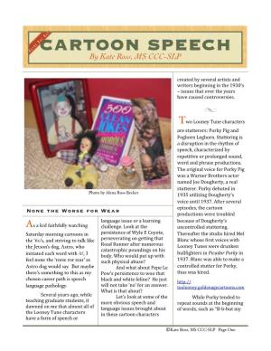 Cartoon Speech(12-2012)