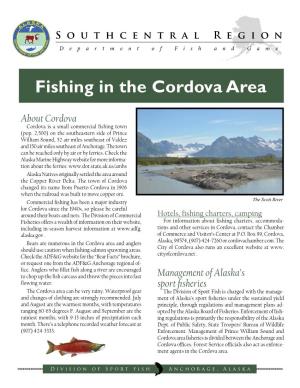 Fishing in the Cordova Area