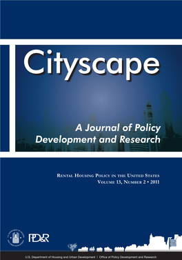 Rental Housing Policy in the United States Volume 13, Number 2 • 2011
