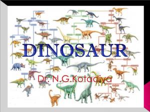 Dr. N. G. Kotadiya Dinosaurs