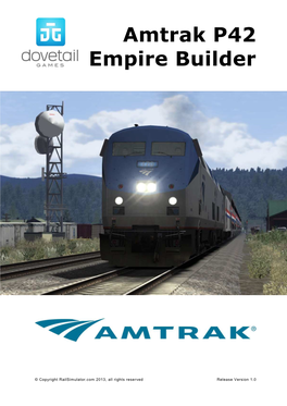 Amtrak P42 Empire Builder