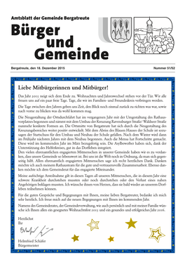 Jahresrückblick 2015 Als PDF-Download