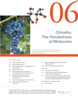 Chirality: the Handedness of Molecules