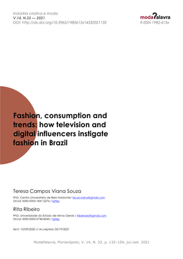 How Television and Digital Influencers Instigate Fashion in Brazil