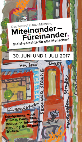 Füreinander Festival 2017 Programm