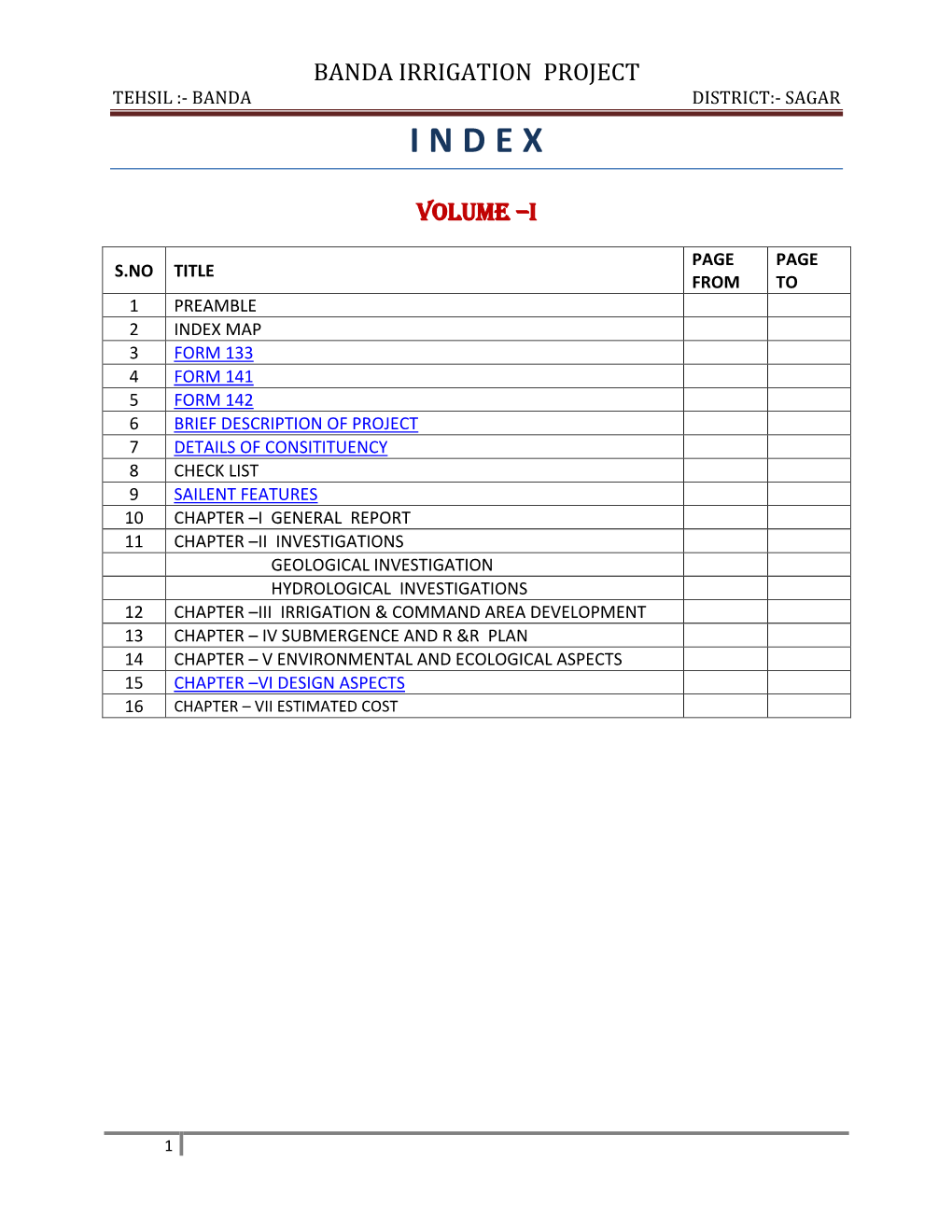 Govt of Madhya Pradesh Water Resources Department