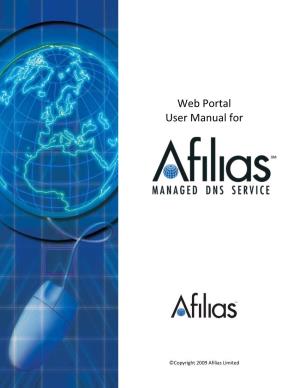 Web Portal User Manual For