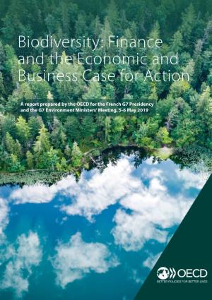 Biodiversity: Finance and the Economic and Business Case for Action