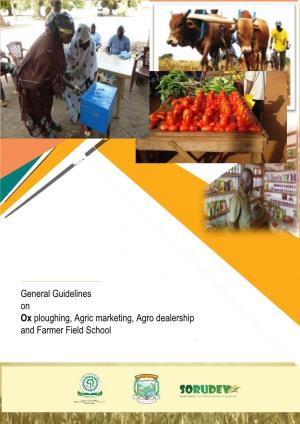 General Guidelines on Ox Ploughing, Agric Marketing, Agro Dealership and Farmer Field School