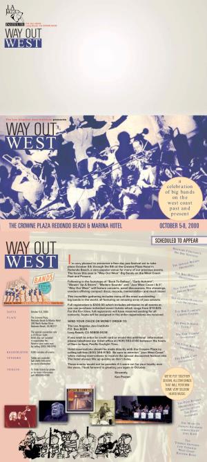 WAY out WEST Brochure