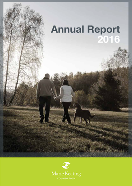 2016 Annual Report for the Marie Keating Foundation