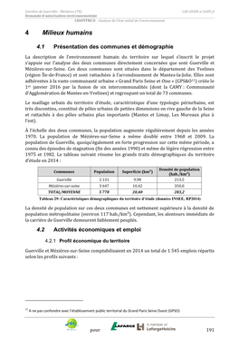 Carrière De Guerville - Mézières (78) LAF-GUER-A-1605\3 Demande D'autorisation Environnementale CHAPITRE D : Analyse De L’État Initial De L’Environnement
