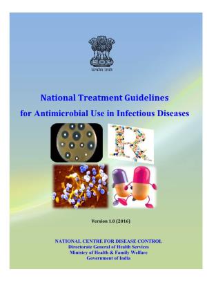 National Treatment Guidelines for Antimicrobial Use in Infectious Diseases
