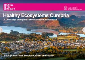 Healthy Ecosystems Cumbria a Landscape Enterprise Networks Opportunity Analysis