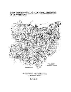 Basin Descriptions and Flow Characteristics of Ohio Streams