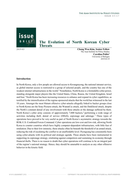The Evolution of North Korean Cyber Threats