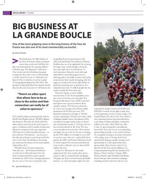 Big Business at La Grande Boucle