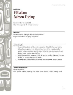 S'klallam Salmon Fishing [PDF]