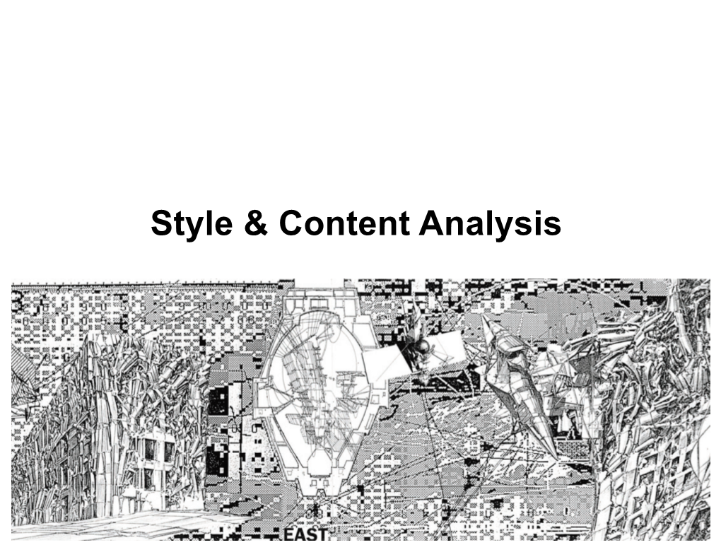 Style & Content Analysis