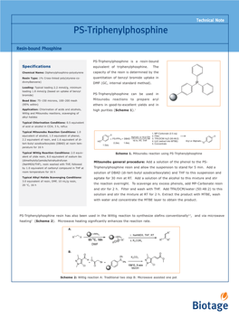 PS-Triphenylphosphine