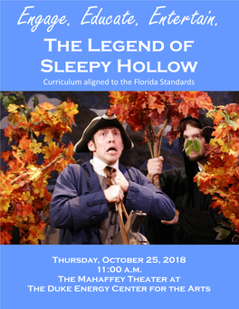 The Legend of Sleepy Hollow Curriculum Aligned to the Florida Standards