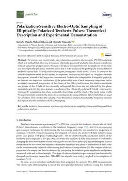 Polarization-Sensitive Electro-Optic Sampling of Elliptically-Polarized Terahertz Pulses: Theoretical Description and Experimental Demonstration