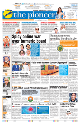 Spicy Online War Over Turmeric Board