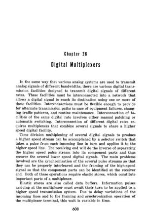 Digital Multiplexers Chap