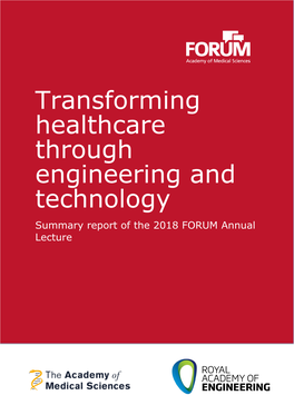 Transforming Healthcare Through Engineering and Technology