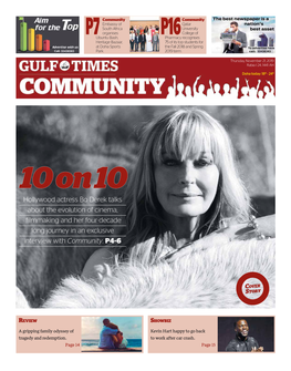 Hollywood Actress Bo Derek Talks About the Evolution of Cinema, Filmmaking and Her Four-Decade Long Journey in an Exclusive Interview with Community