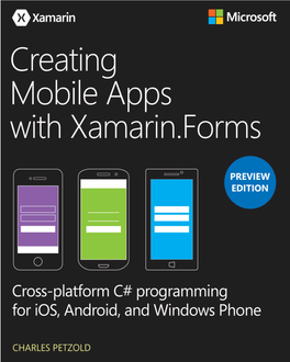 Creating Mobile Apps with Xamarin.Forms