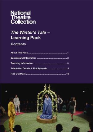The Winter's Tale − Learning Pack Contents