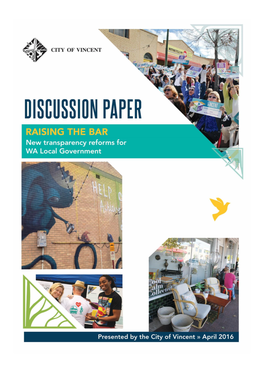 Raising the Bar Discussion Paper