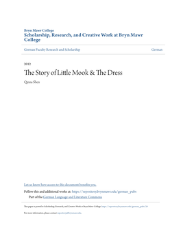 The Story of Little Mook & the Dress