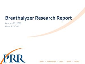 CDOT Breathalyzer Research Report FINAL