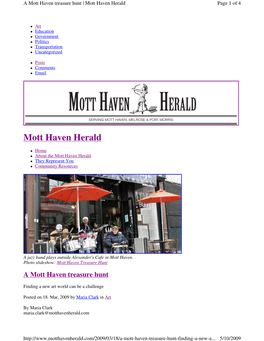 Mott Haven Herald Page 1 of 4