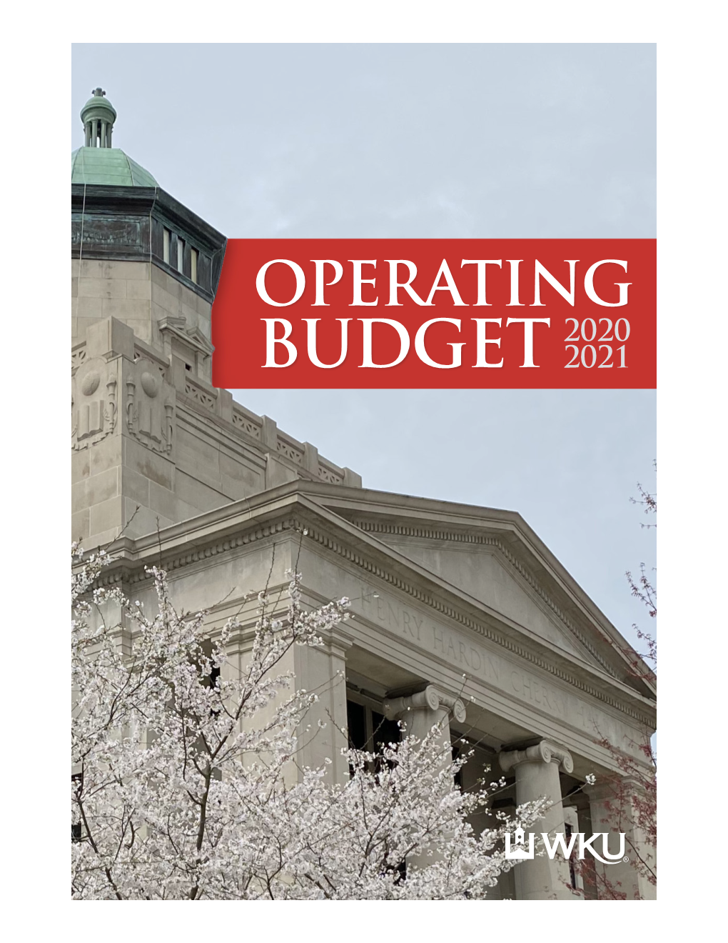 Operating 2020 Budget 2021