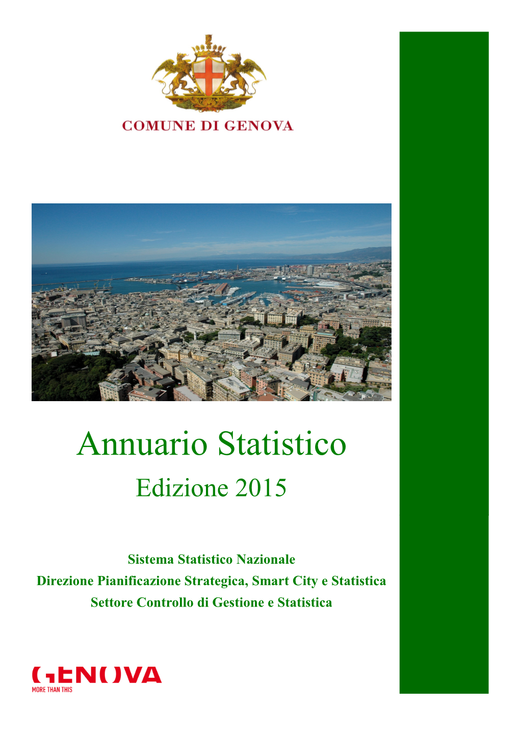 Annuario Statistico Edizione 2015