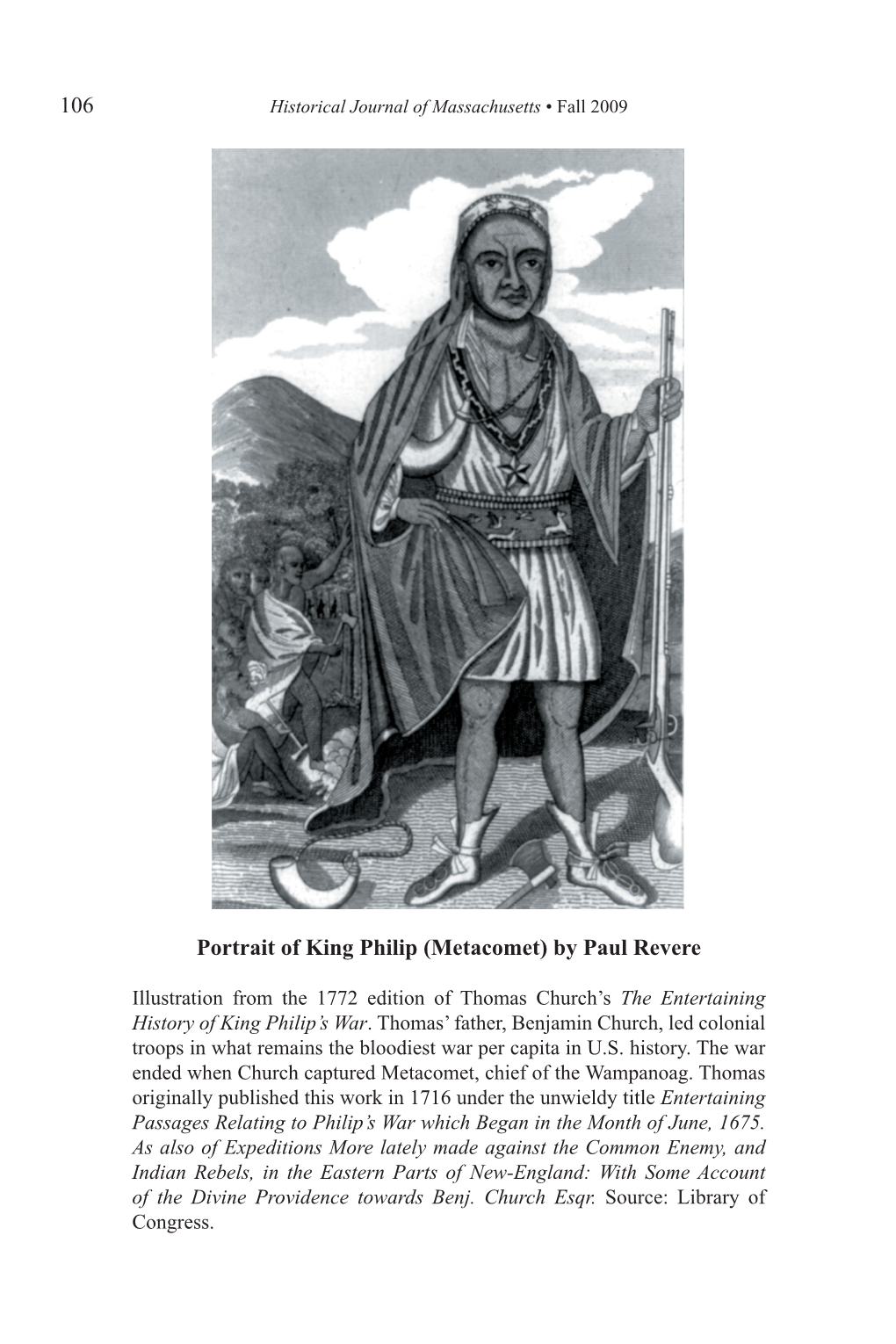 'Weltering in Their Own Blood': Puritan Casualties in King Philip's