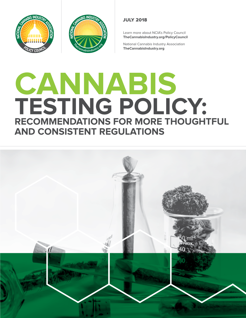 Cannabis Testing Policy: Recommendations for More Thoughtful and Consistent Regulations Acknowledgements