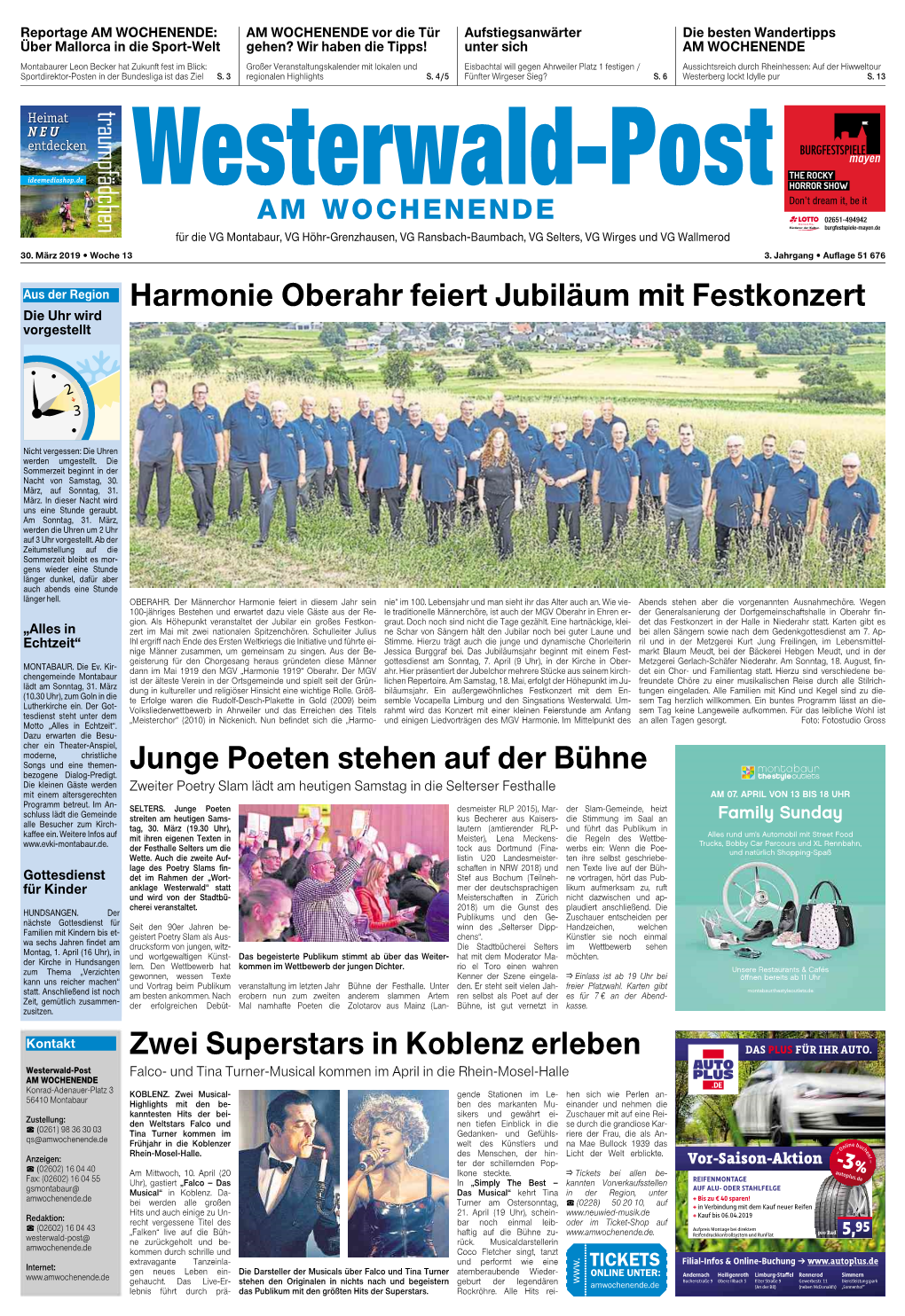 Harmonie Oberahr Feiert Jubiläum Mit Festkonzert Junge Poeten Stehen